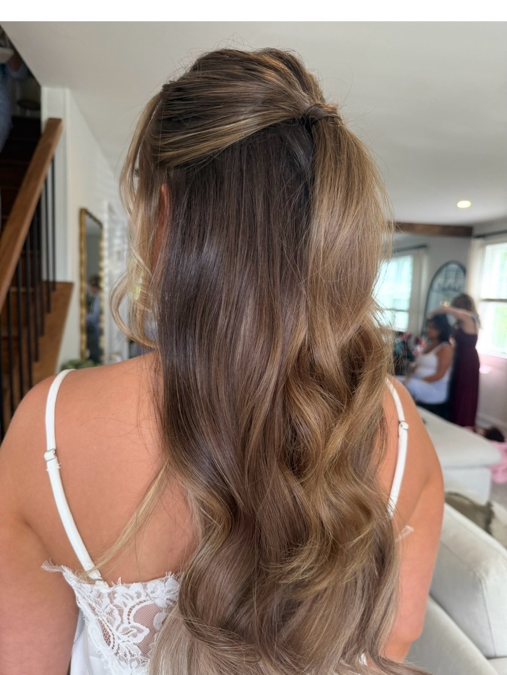 Luxy Clip In Extensions ~ Brown Blonde Balayage Women’s Hair